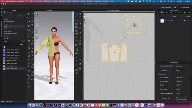 How to Place Patterns onto the Avatar | Make Copy in CLO смотреть онлайн