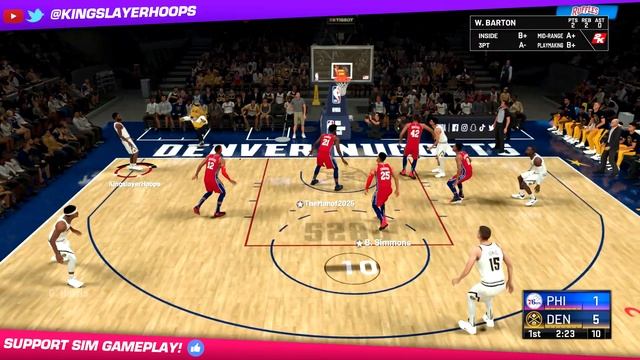 NBA 2K21 ➟ HOW TO SCORE EVERY TIME! ➟ NUGGETS MONEY PLAYS TUTORIAL ➟ BEST PLAYBOOK смотреть онлайн