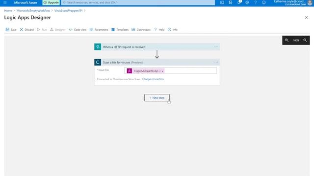 Create a Virus Scan Wrapper API in Logic Apps and Power Automate смотреть онлайн