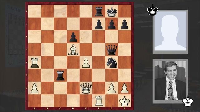 Fischer vs Sherwin! The Famous Double Queen Sacrifice смотреть онлайн