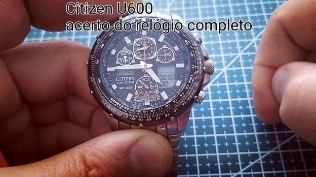 Citizen Eco-Drive U600 RESET | Fix Most Common Issues