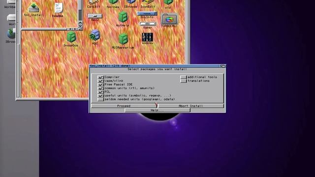 FreePascal 3.2 AmigaOS3 Installer смотреть онлайн