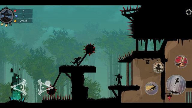 Ninja Arashi 2 Level 28 | Act 2 | Artifact Location | without dying смотреть онлайн