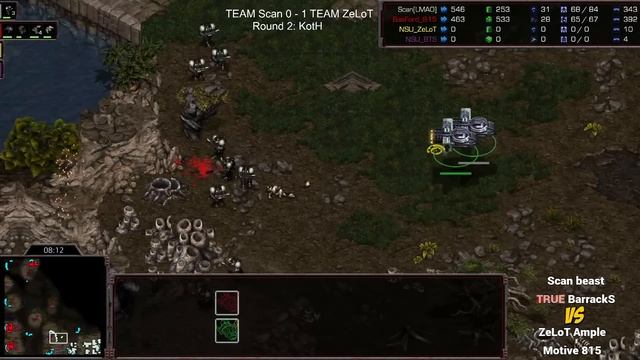 StarCraft 1: KING OF THE HILL - 815, TRUE, Scan and more! | MPL смотреть онлайн