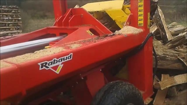 CEB Fendeuse Rabaud 80 tonnes смотреть онлайн