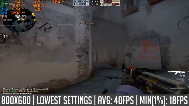 Gaming on Radeon HD 5450 | Counter-Strike: Global Offensive [CS:GO] смотреть онлайн