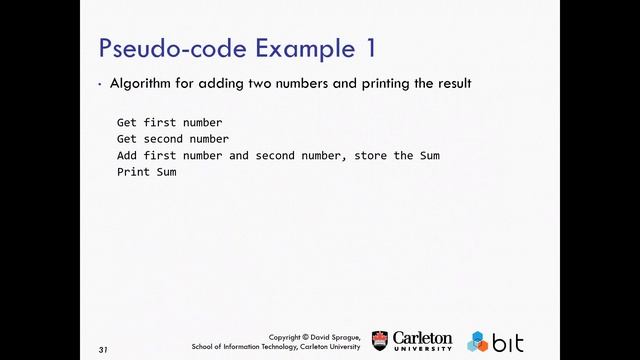 BIT1400 L2c PseudoCode F20 смотреть онлайн