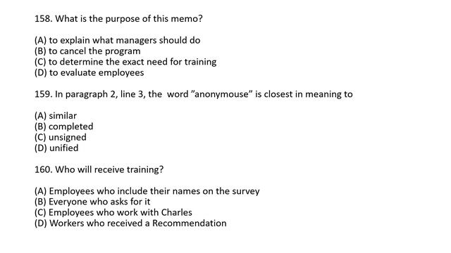 TOEIC || FULL READING TEST || NEW EDITION смотреть онлайн