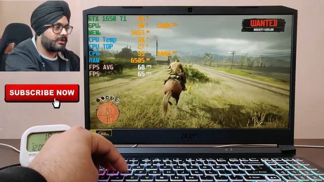 Red Dead Redemption 2 Gaming Review on Acer Nitro 5 [Ryzen 5 4600H] [Nvidia GTX 1650Ti] [8gb Ram] ? смотреть онлайн