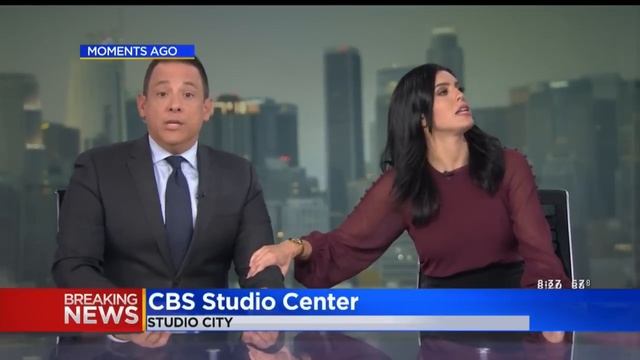 Earthquake Hits During Evening Newscast