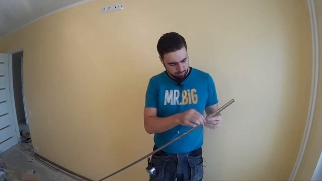 МОНТАЖ КАРНИЗА ДЛЯ ШТОР ЗА 20 МИНУТ! Как повесит потолочный карниз без помощи! смотреть онлайн