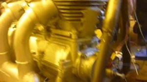 "Сам себе HENDERSON". пробный пуск двигателя на основе блока мотопомпы.