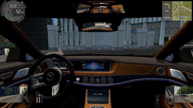 City Car Driving,Mercedes-Benz CLS63 AMG