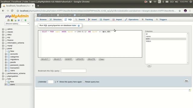MySQL tutorial : how to search records between two dates смотреть онлайн