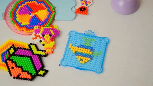 BEDOS B Sweet Волшебные бусинки Aqua Beads Играем в аква мозайку! смотреть онлайн