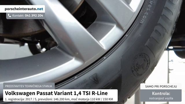 Volkswagen Passat Variant 1,4 TSI R-Line - TEHNIČNO STANJE VOZILA смотреть онлайн