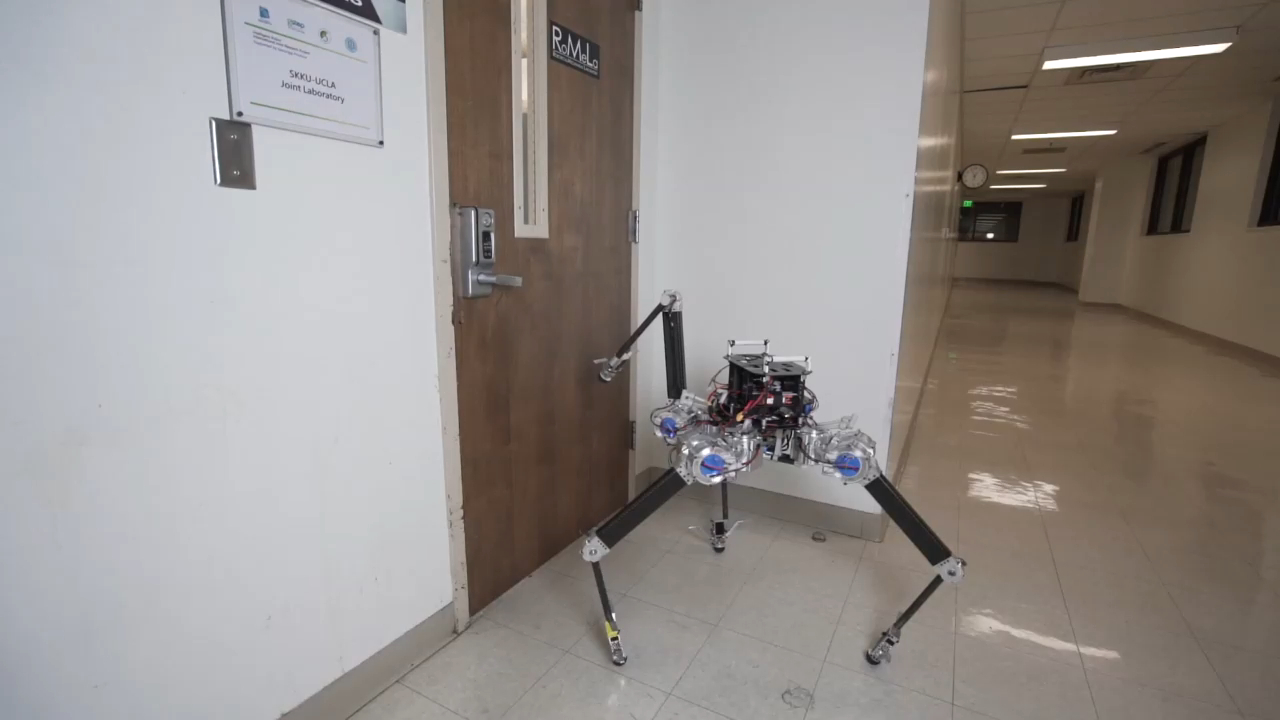 Новый робот ALPHRED 2 – симметричная модель с четырьмя конечностями смотреть онлайн