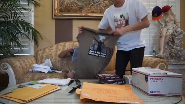 IM SCARED OF NERF GUNS!! (PO box opening) смотреть онлайн