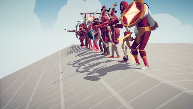 RANGED Team vs STAR WARS Team - Totally Accurate Battle Simulator TABS смотреть онлайн