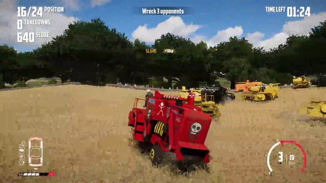 Wreckfest Harvester Derby смотреть онлайн