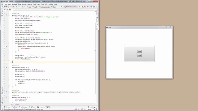 LibGDX Code HotSwapping смотреть онлайн