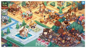 ﹕---- 🥛 : cookie run ; vanilla kingdom courtyards : ꕤ : nao