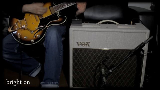 vox ac15hw, normal channel- clean смотреть онлайн