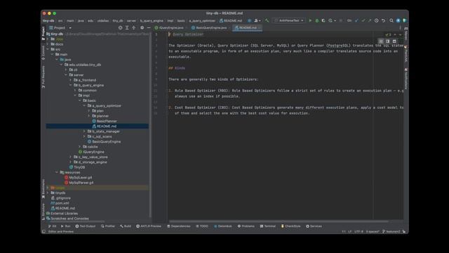 TinyDB - Part 1 (ANTLR SQL Parser and Basic Query Engine) смотреть онлайн