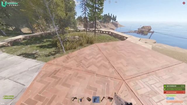 Раст, но я ВЫЖИВАЮ на САМОЙ МАЛЕНЬКОЙ КАРТЕ в Rust/Раст смотреть онлайн