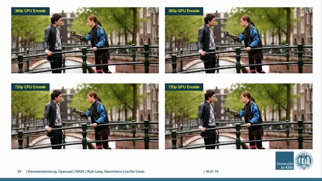 First approaches with GPU encoding смотреть онлайн