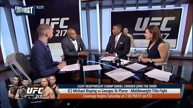 Daniel Cormier Joins The Show To Talk UFC 217 At Madison Square Garden | FIRST THINGS FIRST