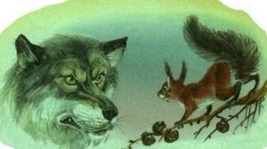 Лев Толстой  —Белка и Волк — читает Павел Беседин