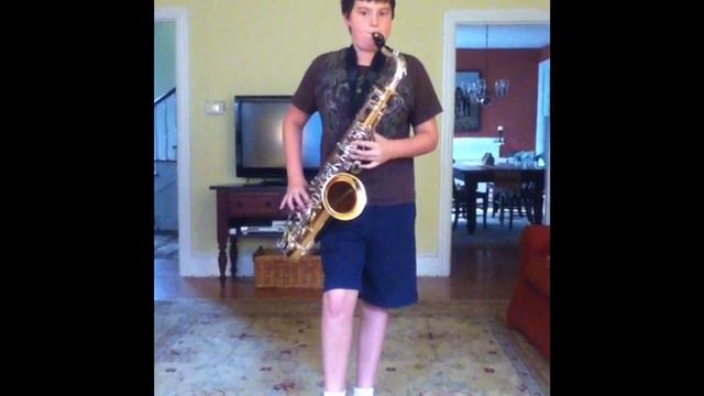 Comparing Sound Of Alto, Tenor, And Bari Sax смотреть онлайн