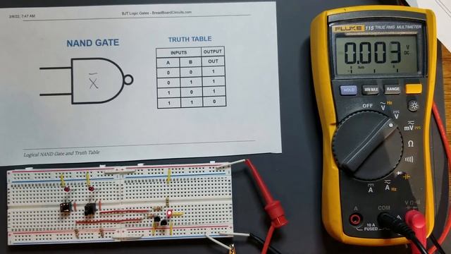 #21:  Making Logic Gates From Transistors