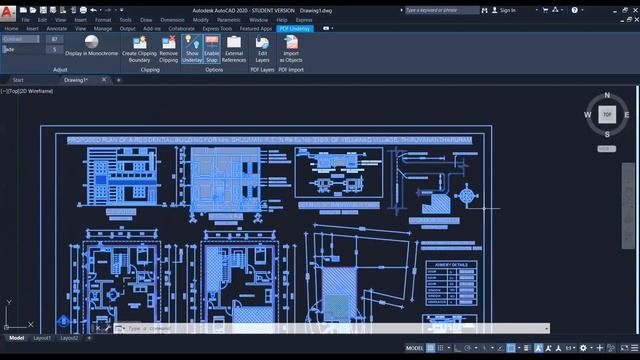 AutoCAD -PDF IMPORT & IMAGE ATTACHING #Traning/31 #ENGLISH #BIMLABS смотреть онлайн