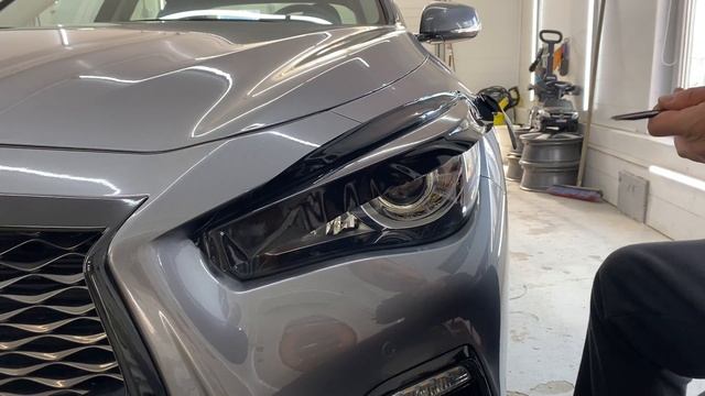 Jak wykonać BAD LOOK, czyli oklejanie lamp Infinity folią do zmiany koloru 3M смотреть онлайн