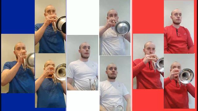 One Day More - 9 cornet Les Mis arrangement смотреть онлайн