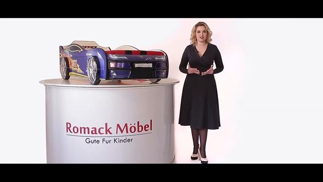 Видео обзор кроватки машинки Romack Kiddy смотреть онлайн