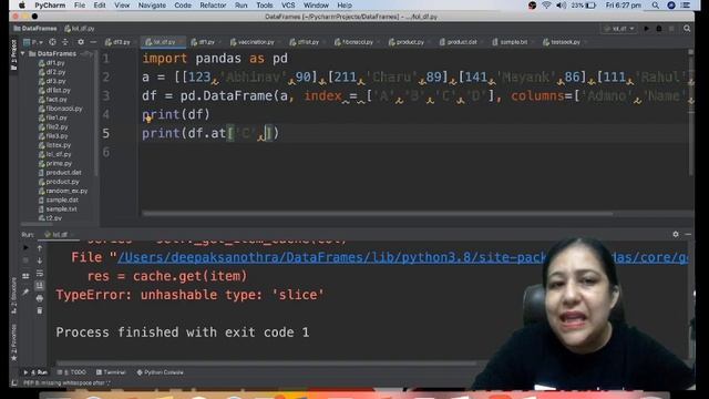 Lesson #15 (Using at and iat with DataFrames) Complete Course on Class 12 I.P. CBSE Board 2022 #cbs смотреть онлайн