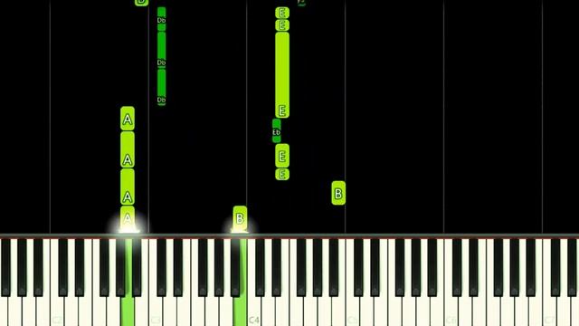 SONIC UNLEASHED THEME - EASY Piano Tutorial смотреть онлайн