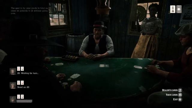 Beethoven's Blackjack Gambler Challenge Number 8 Symphony - Red Dead Redemption смотреть онлайн