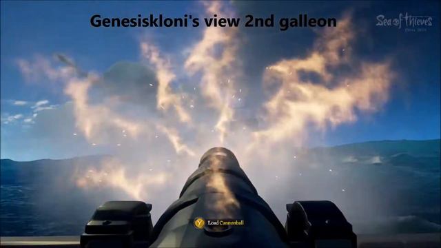 Sea of Thieves - Final Béta - sloop vs 3 galleons смотреть онлайн