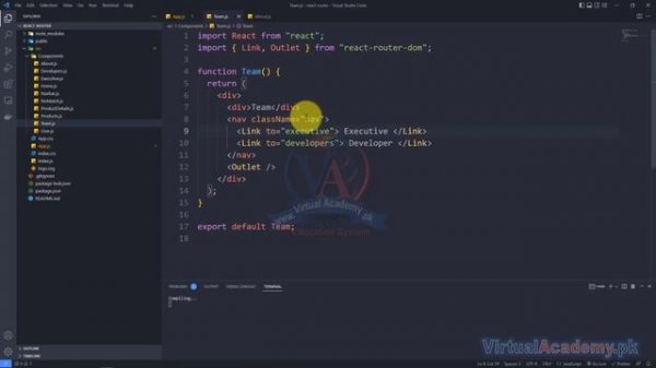 Relative and Absolute Links in React Router | React Router Tutorial