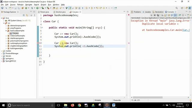 Java basics (part 28) explained to string, hashcode and equals method with examples#java #coding смотреть онлайн