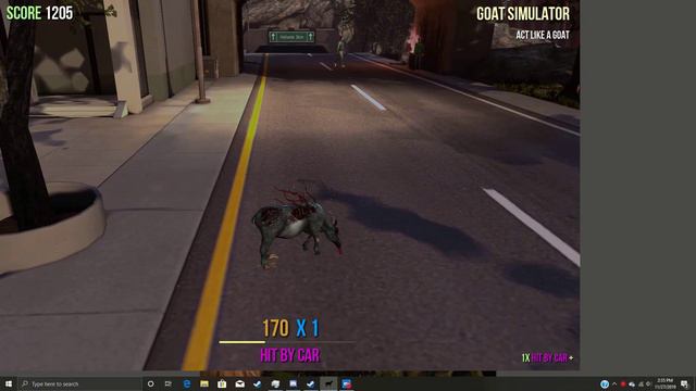 What I do in goat simulator (ZOMBIE BREAK OUT EDITION DLC!!) смотреть онлайн