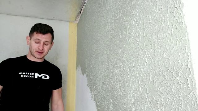 Фактура колотого камня в классическом стиле нанесения, известковая штукатурка! смотреть онлайн