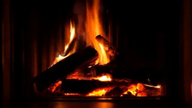 Очень красивая музыка с камином и треском дров смотреть онлайн