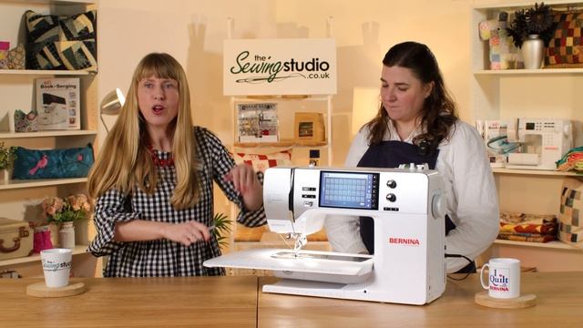 Bernina 770 QE Plus Sewing Machine Review смотреть онлайн