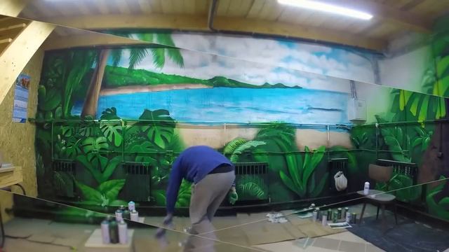 Стена в гараже RetroClassicCar смотреть онлайн