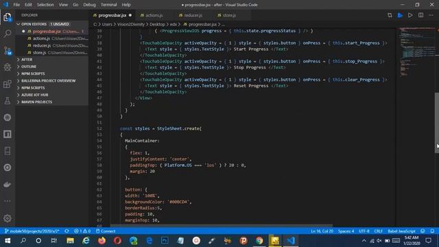 CS50 Final Project: Mobile development with React Native. Progress Bar смотреть онлайн